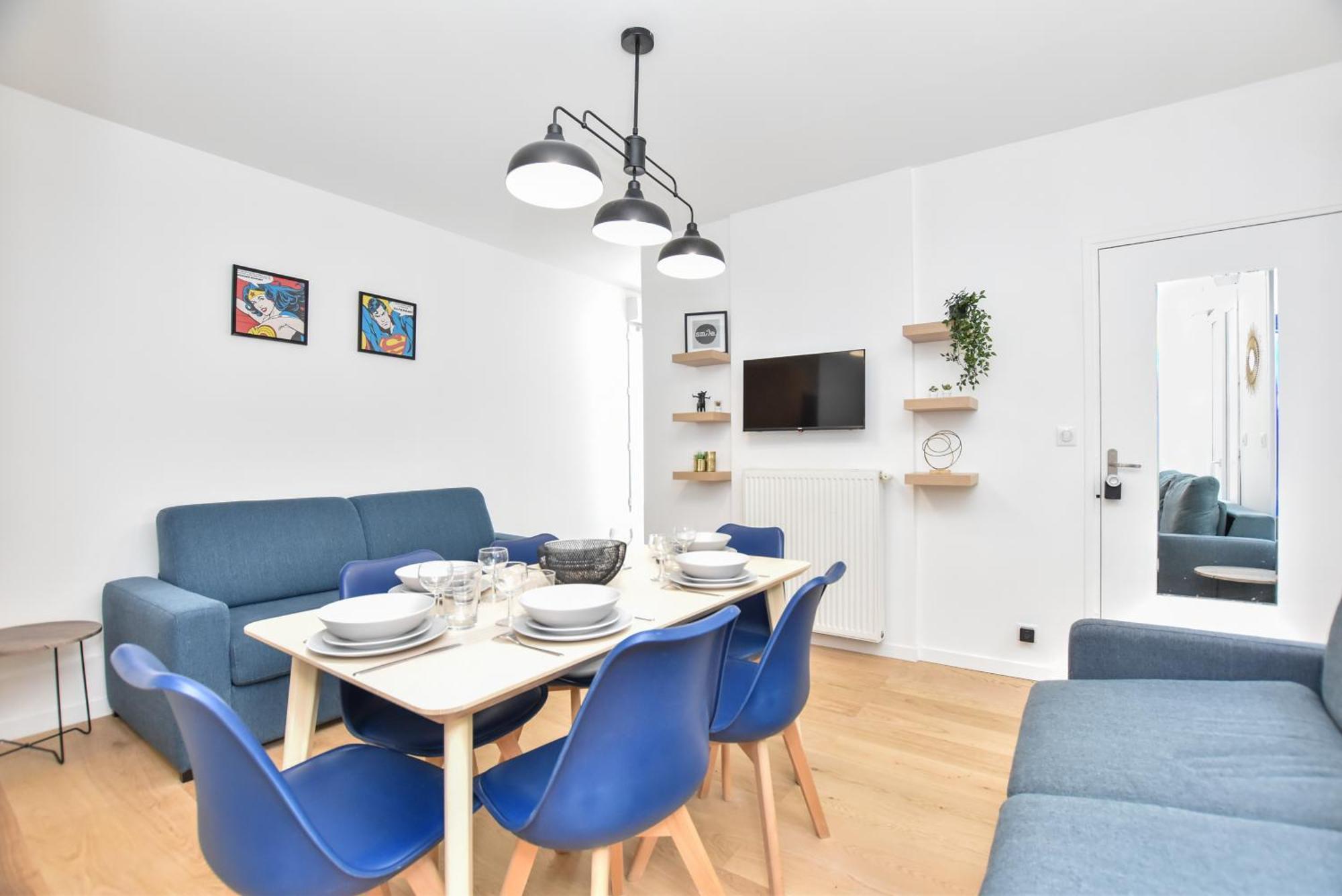 Authentic Apartment - 1Br-6P - Saint-Fargeau Paris Exterior foto